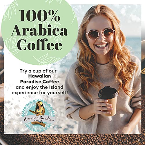 Hawaiian Paradise Coffee Luau Latte Coconut And Macadamia Nut Flavored Coffee- Ground 12Oz. Bag thumb #5
