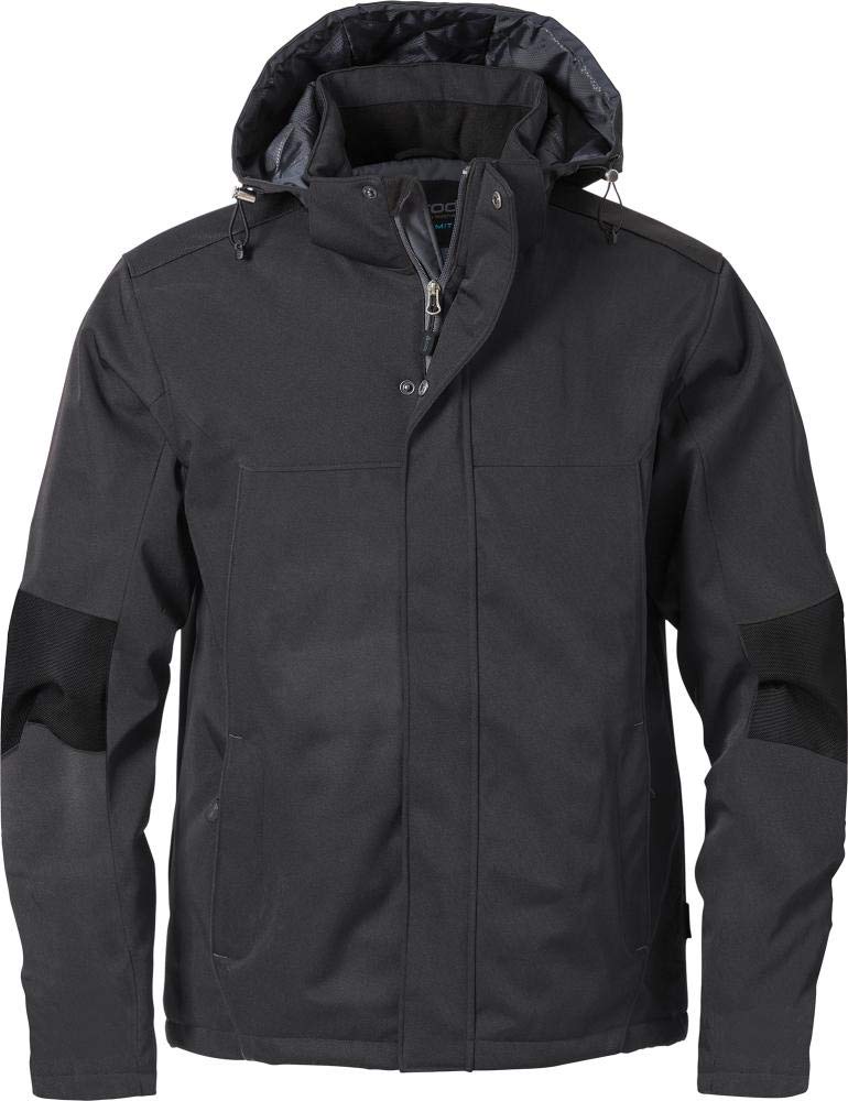 Acode119008-940-L 1421 Men's Softshell Jacket, Black, Large