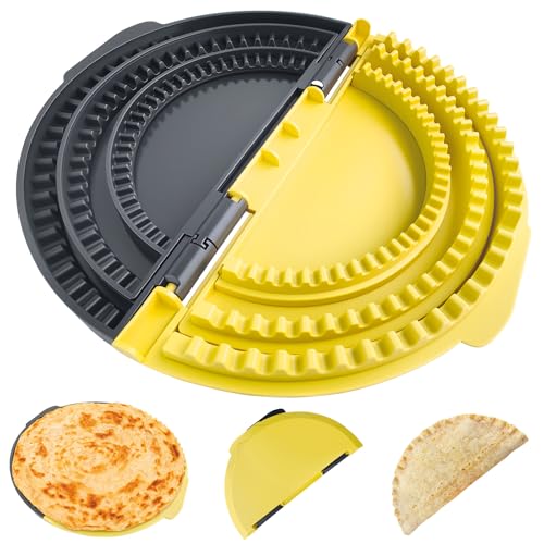 3-in-1 Tortilla Sealer, Tacos Tortilla Crimper Maker, Adjustable ...