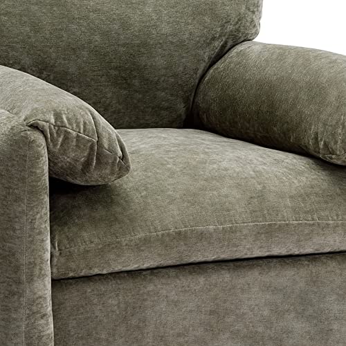 Sillón Plegable Chenille Verde Menta miniatura 5