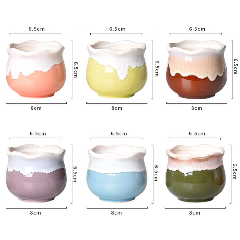 陶器鉢 2つセット Amazon.co.jp: koundeneko 多肉植物鉢 6個セット 陶器製 2号鉢