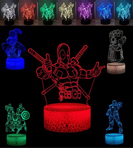 Ces incroyables lampes 3D murales Avengers, Spider-Man et Star Wars sortent des murs #33