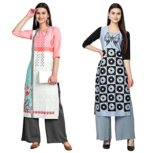 Image of Women's Crepe Regular Kurta