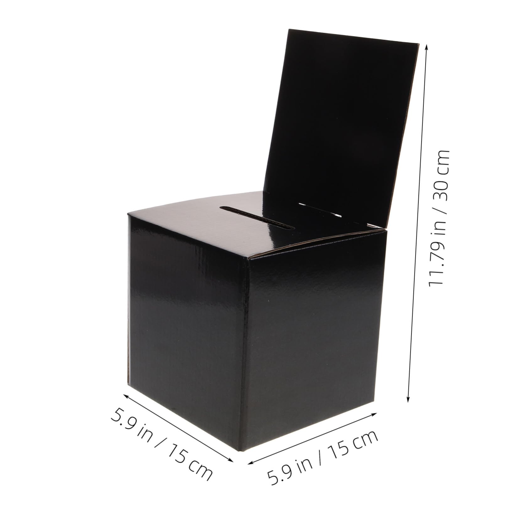 VILLCASE 6pcs Wedding Card Box Money Holder for Reception Rustic Blessing Container for Cards Envelopes and Messages for Weddings and Birthday Celebrations