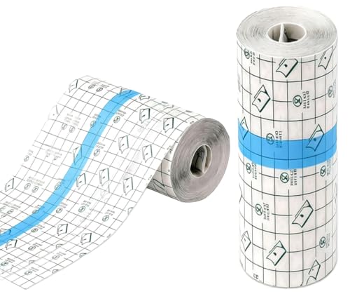Tattoo Aftercare Waterproof Bandage 2 m x 15 cm Second Skin Healing Protective Bandages Transparent Stretch Antibacterial Wound Dressing Tape Tattoo Bandage Clear Adhesive Antibacterial