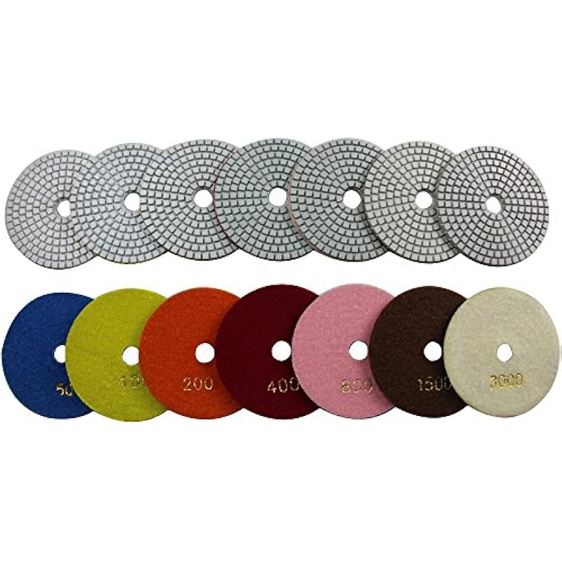 8cm 다이아몬드 연마 패드 스톤 디스크 대리석 화강암 습식 80mm 상세이미지 3