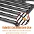 Grill Grates for Charbroil Performance 463352521 463365021 463354021 463365522, 17 Inch Grill Grids for Char-Broil 463366022 463350521, Cooking Grates Replacement Parts for G426-0004-W1 G426-0005-W1