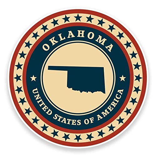 Oklahoma USA Round Metal 0.75" Lapel Pin Hat Shirt Pin Tie Tack Pinback2