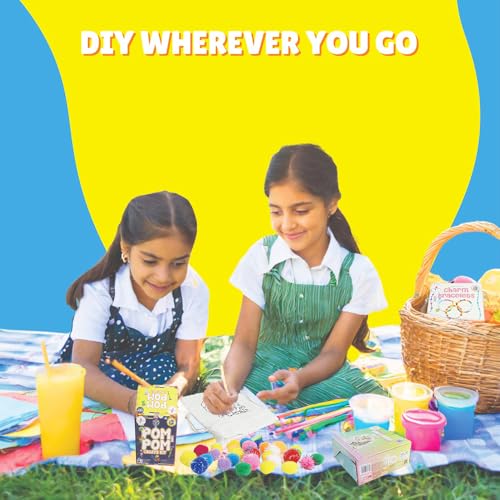 Image of Kalakaram Mini DIY Dinosaur Suncatcher Making Craft Kit | DIY on the go | Perfect for Gifting | Birthday Gifting | Return Gift for Parties | Kids Aged 4,5,6,7