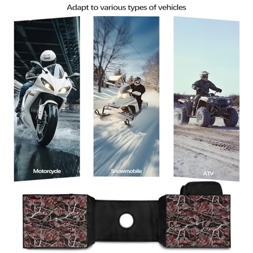 Alforja SEANATIVE ATV en camuflaje rojo para motos, UTV y cuatrimotos miniatura 6
