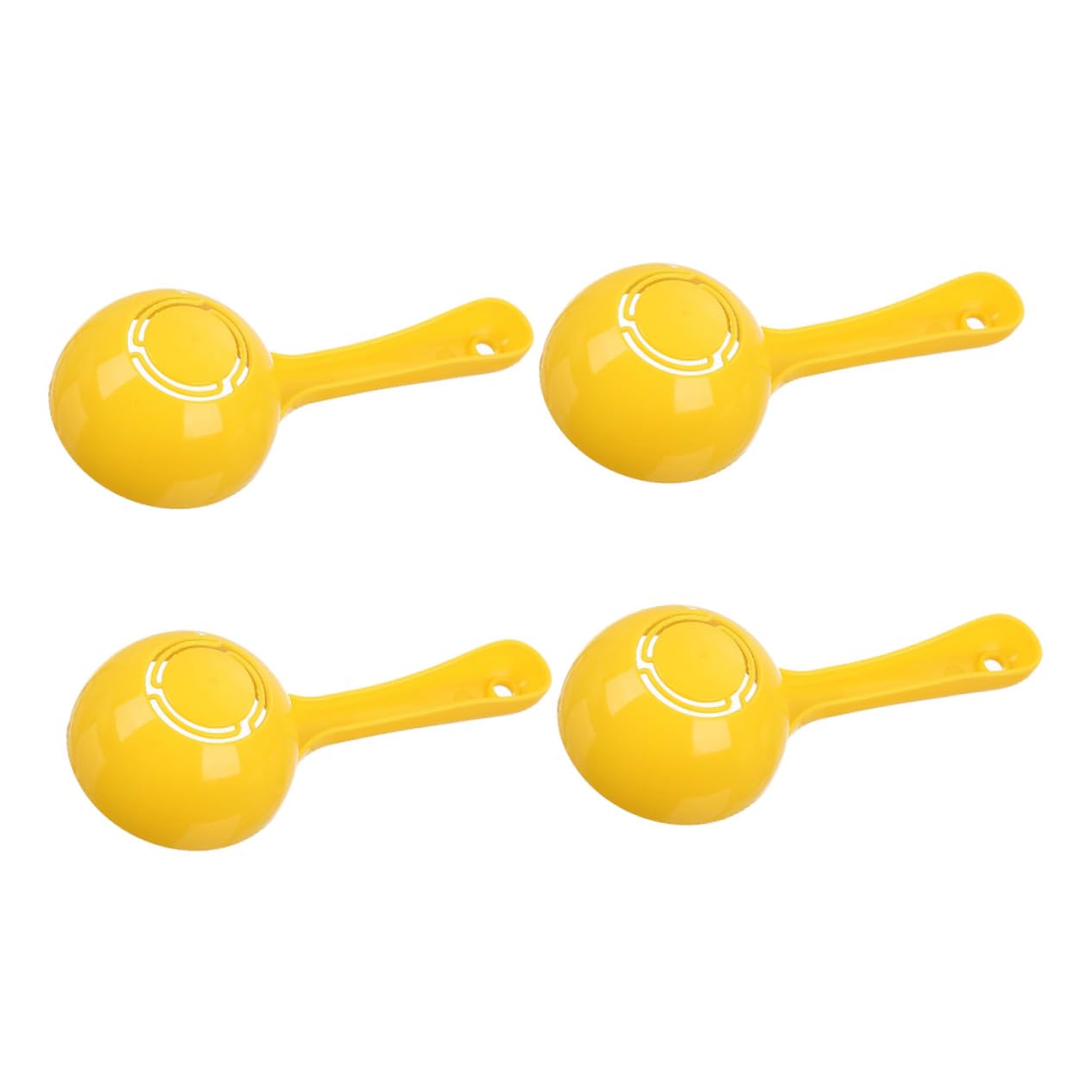 COLLBATH 4Pcs Semicircular Rice Scoops Ergonomic Sushi Spoons for Porridge Food Serving and Home Kitchen Use Easy to Clean and Scratch Resistant Rice Scooper