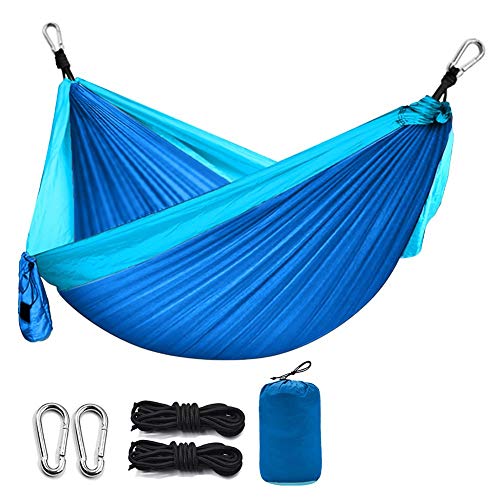Hamac de camping TILEZE 260x140cm en nylon 210T pour jardin