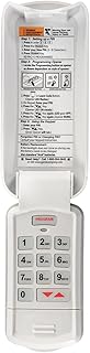 Genie Door Opener Wireless Keyless Keypad Secure Access - Compatible with All Genie Intellicode Garage Door,Model GK-R, White