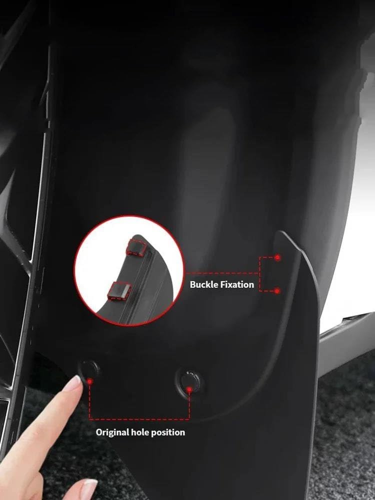 Auto Schmutzfänger Für Tesla Für Erfrischt Für Modell YL 2025 2026 Schützen Farbe Schlamm Klappe Flattert Reifen Splash Schutz Auto Schmutzfänger