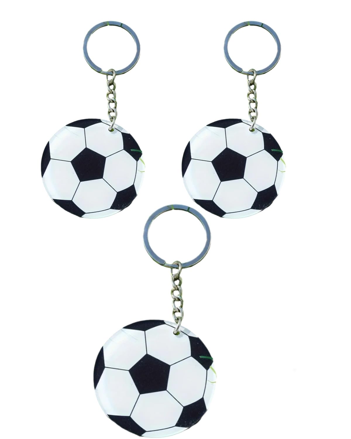 Portachiavi A Forma Di Pallone Da Calcio - Ideale Per Tifosi E Appassionati Di Soccer