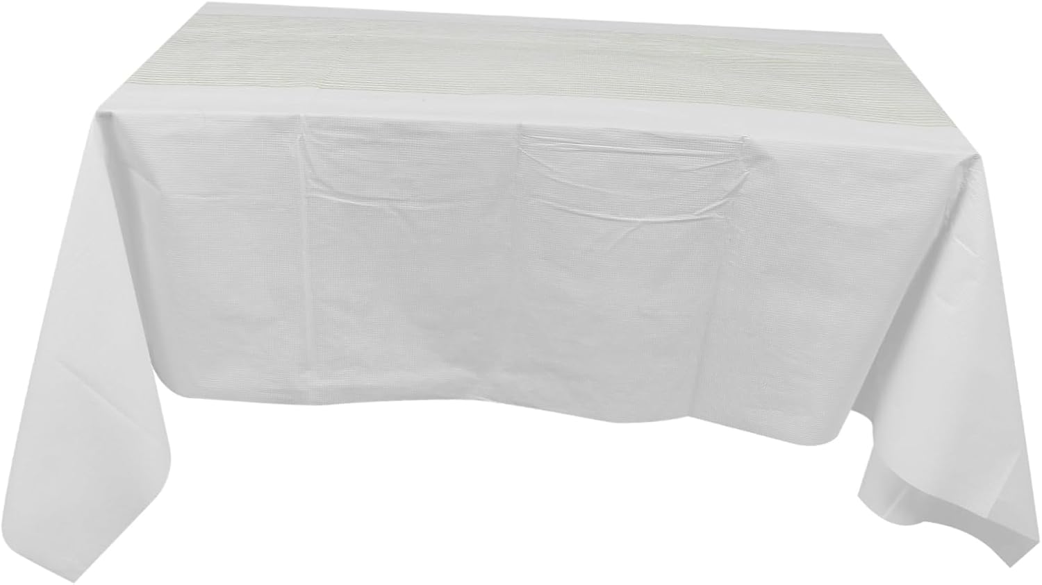 Ciieeo 10Pcs Disposable Table Cloths Table Cover for Parties Bbqs Festivals Striped Design Stain Resistant Smooth Surface