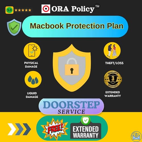 Image of Total Damage & Theft Protection Plan for MacBook Between INR 50000 to 200000. Get MacBook Insurance Plan with Extended Warranty. (Email Delivery) (100001-110000, 2 Year Protection Plan)