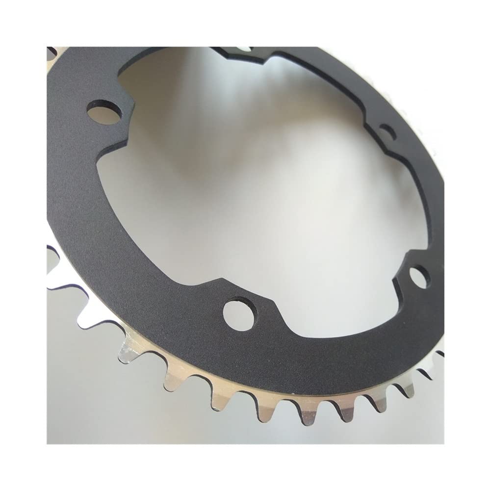 Amazon | MYEEI 固定ギアチェーンリング 130 BCD 44T 46T 48T 固定ギア