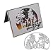 AkoMatial Cutting Dies,Forest Deer Design Embossing Cutting Dies Tool Stencil Template Mold Card Making Scrapbook Album Paper Card Craft,Metal