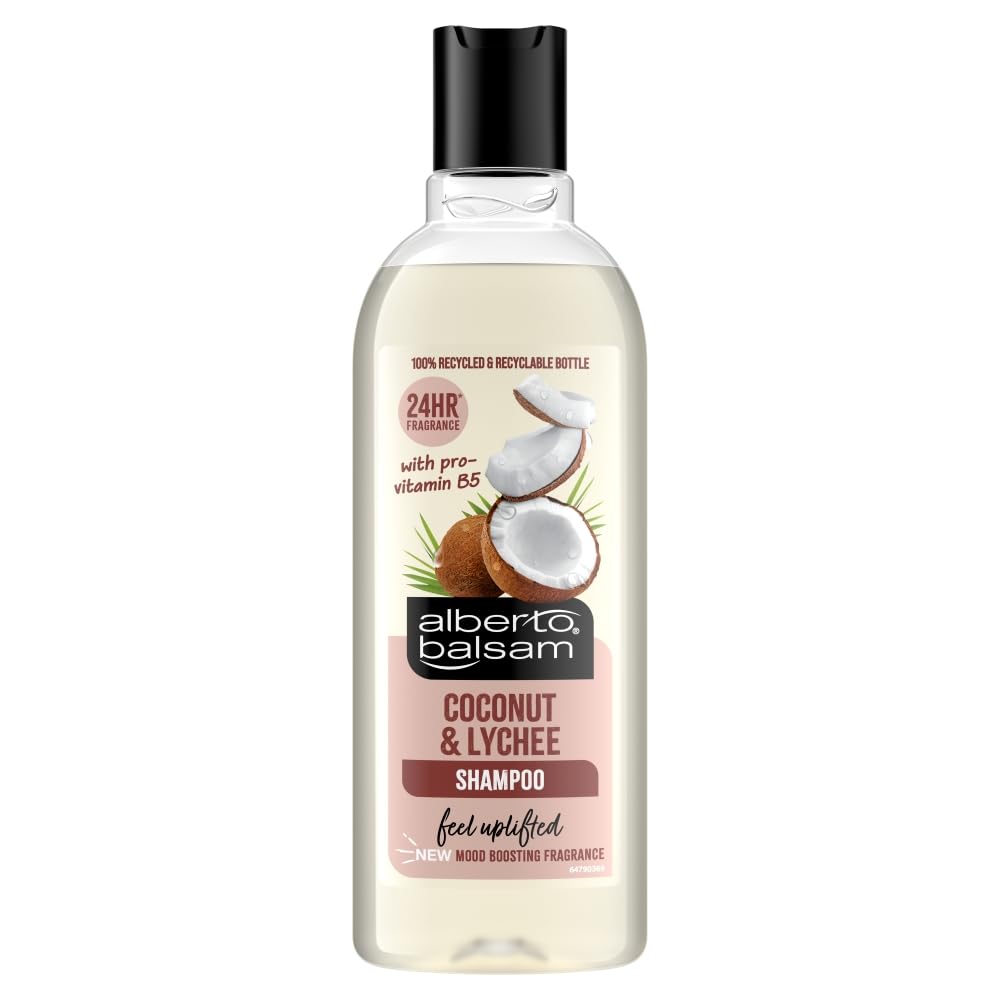Alberto Balsam Coconut & Lychee Nourishing Hair Shampoo, 300ml