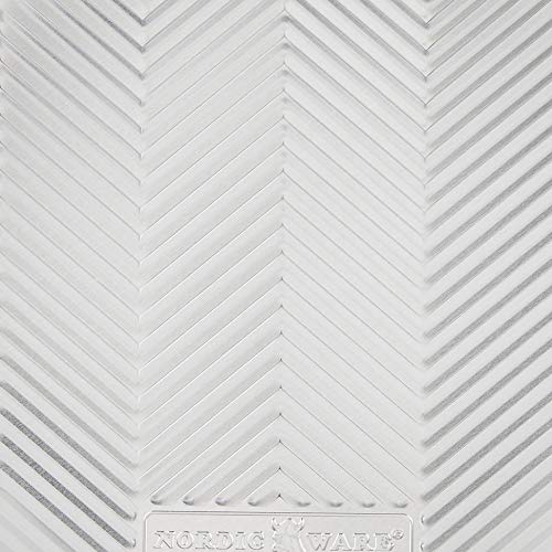 Nordic Ware Forma redonda para bolo Prism de 22,8 cm, pacote com 2