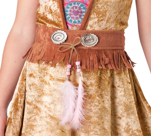 Disfraz de Doncella India para niñas 7-16 años, talla L miniatura 3