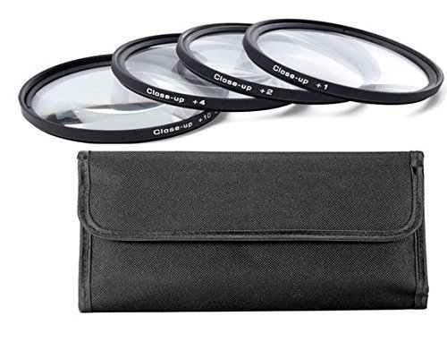 Hanumex® 72mm Macro Close-Up Lens Filter Set (+1,+2,+3,+4) for Professional Photographer's Sony Nikon Canon EOS DSLR Cameras, Including d5200, d3300, d3100, d5100,and D7200: Enhance Your Photography 1