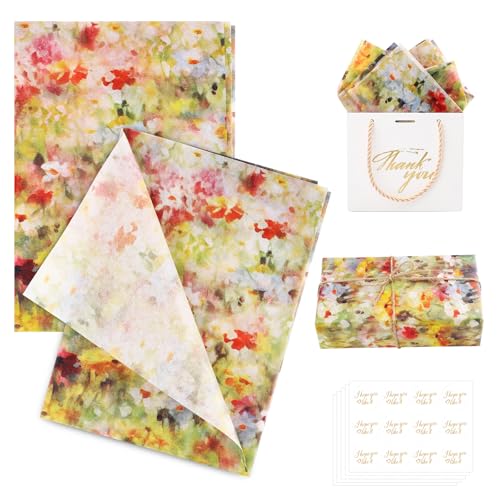 ���l�X�^�C���t���[�����e�B�b�V���y�[�p�[100�� �X�e�b�J�[�t���A20x14�C���` ���G�M�t�g���b�s���O�y�[�p�[ �a�����A�������A�x�r�[�V�����[�A�u���C�_���V�����[�ADIY�N���t�g�A�p�[�e�B�[�̋L�O�i�ɁB