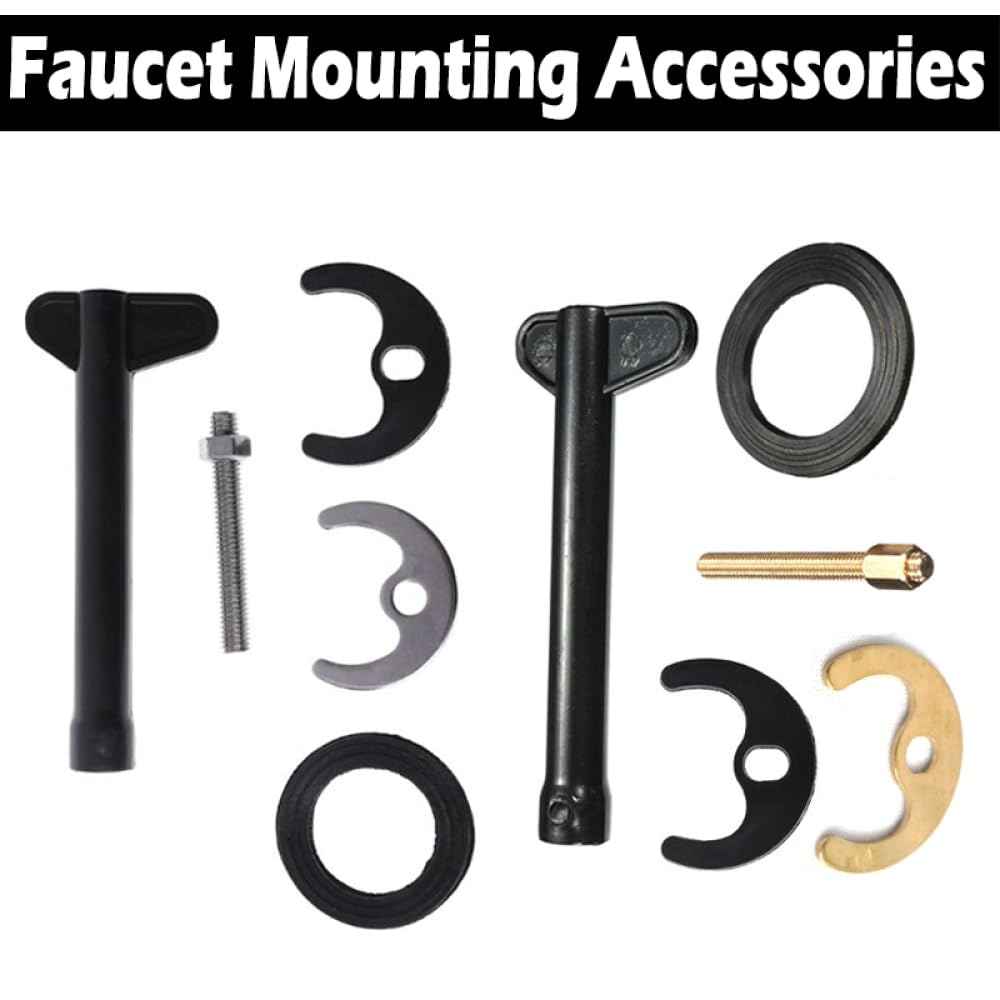 Kit de fijación para herramienta multiusos, kit de fijación para monomando de lavabo o fregadero, kit de montaje para grifo de cocina, herramienta para lavabo o fregadero de cocina (M10)