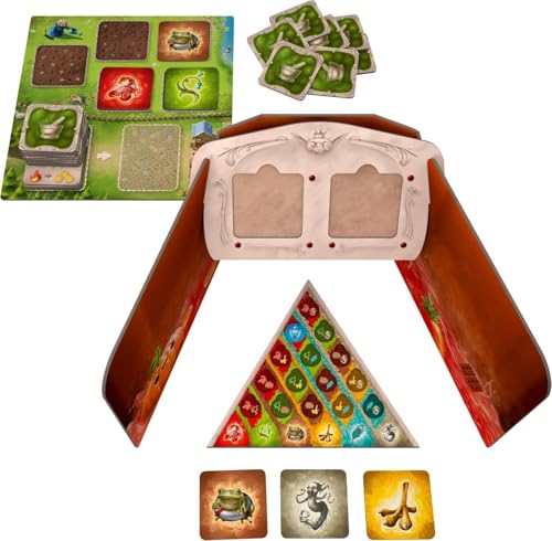 CGE Czech Games Edition Die kleinen Alchemisten - Familienfreundliches Brettspiel mit Puzzle-Elementen - Deduktionsspiel mit kostenloser Begleit-App für den perfekten Einstieg - Deutsch - 2-4 Spieler – Bild 3