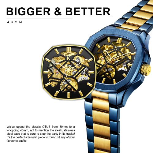 Image of KREDO OTUS Analog Black Dial Men's Watch-KW096