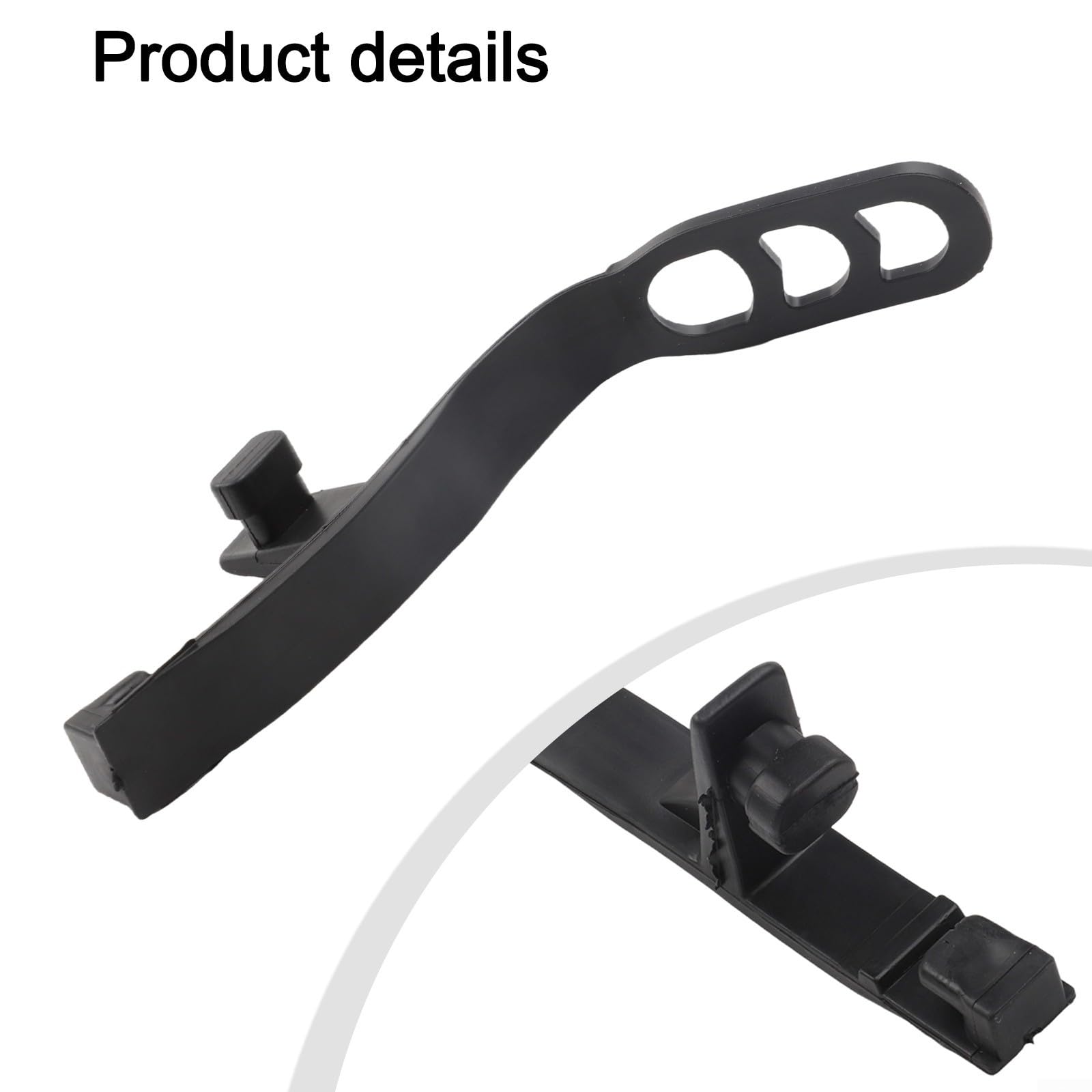 Cinghie in gomma per fari moto, bande elastiche nere forcelle 30-43 mm, compatibili con Dual Sport, Dirt & Bikes