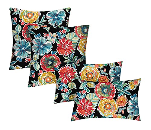 RSH DECOR: Lumbar & Square Throw Pillows Set of 4 | 20