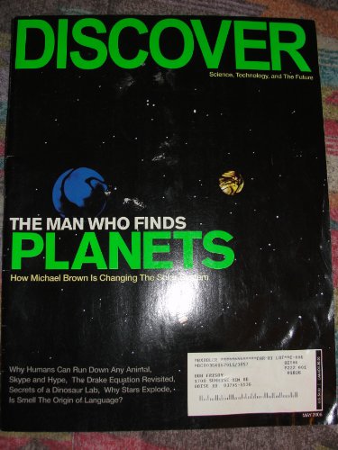Discover Magazine May 2006 the Man Who Finds Planets, How