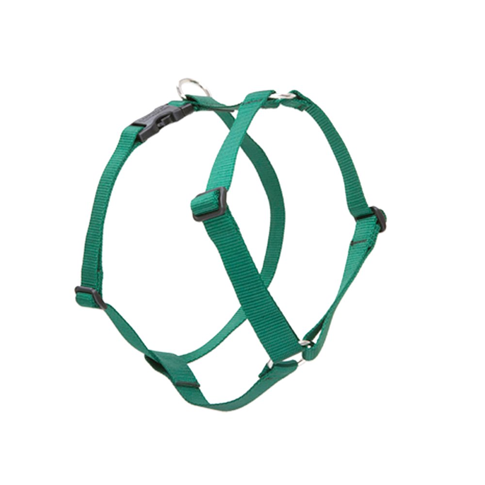 Harnais pour chien romain Lupine 37508 vert réglable de 20 à 32 pouces