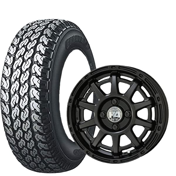 GRANTREK TG4 145/80R12 80/78Nタイヤ 4本セット Amazon | タイヤホイール 4本セット ダンロップ GRANTREK TG4 145