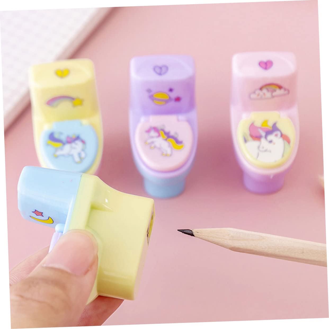 Ciieeo 36pezzi Temperamatite Adorabili Per Ragazzo Ragazza Manuali e Portatili Per Scuola e Regali Design Creativo e Facile Da Usare