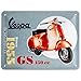 Nostalgic-Art Plaque vintage Vespa – GS 150 Since 1955 – Idée de cadeau pour les fans de scooters, en métal, Déco design retro, 15 x 20 cm