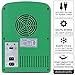Coca-Cola Sprite 4L Cooler/Warmer w/ 12V DC and 110V AC Cords, 6 Can Portable Mini Fridge, Personal Travel Refrigerator for Snacks Lunch Drinks Cosmetics, Desk Home Office Dorm, Green