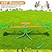 Seesaw Sit and Spin Teeter Totter Heavy Duty Outdoor Playground Equipment Outside Toys Set Swiveling 360 Degrees Rotating for Kids Backyard