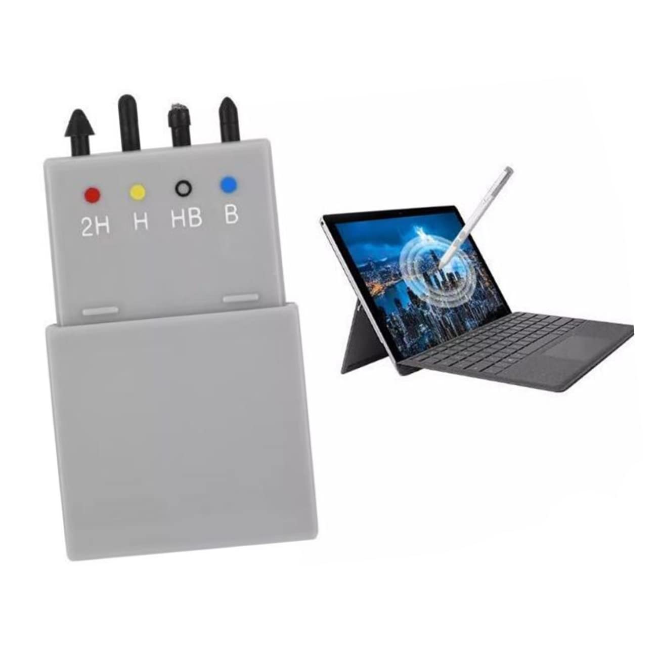 OSALADI 3sätze Stylus Pen Tipps Mit Aufbewahrungstasche Kompatibel Mit Präzise Kontrolle Gleitfähigkeit Für Kreative Anwendungen Tragbar Und Leicht Reibung Kratzer