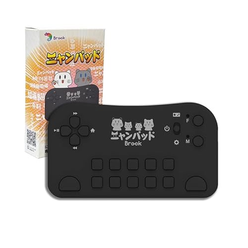 Brook Cat CPU Plus ? �ɂ�񂱑�푈 �Ή� Bluetooth �Q�[�~���O�R���g���[���[�b�l�ԍH�w�f�U�C���AAI�����o���AiOS�EAndroid�EPC�EMacOS�Ή��i�u���b�N�j