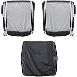 AUTO-MP (アウト-エムピー) 車種専用 ハイエース 200系 標準ボディ 防虫ネット 1-５型適合 スライドドア+リアゲート用 3面