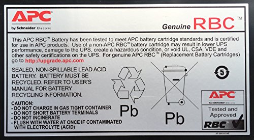 APC Genuine UPS Replacement Battery RBC2 for BK350, BK500, BK500BLK, SC420 - image 2