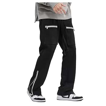 Amazon.com: Weierpidan Faux Suede Hip Sweatpants Women Cargo