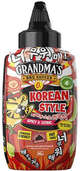 Max Protein Grandma´s Salsa Estilo Coreano 290 Ml Sabor Barbacoa