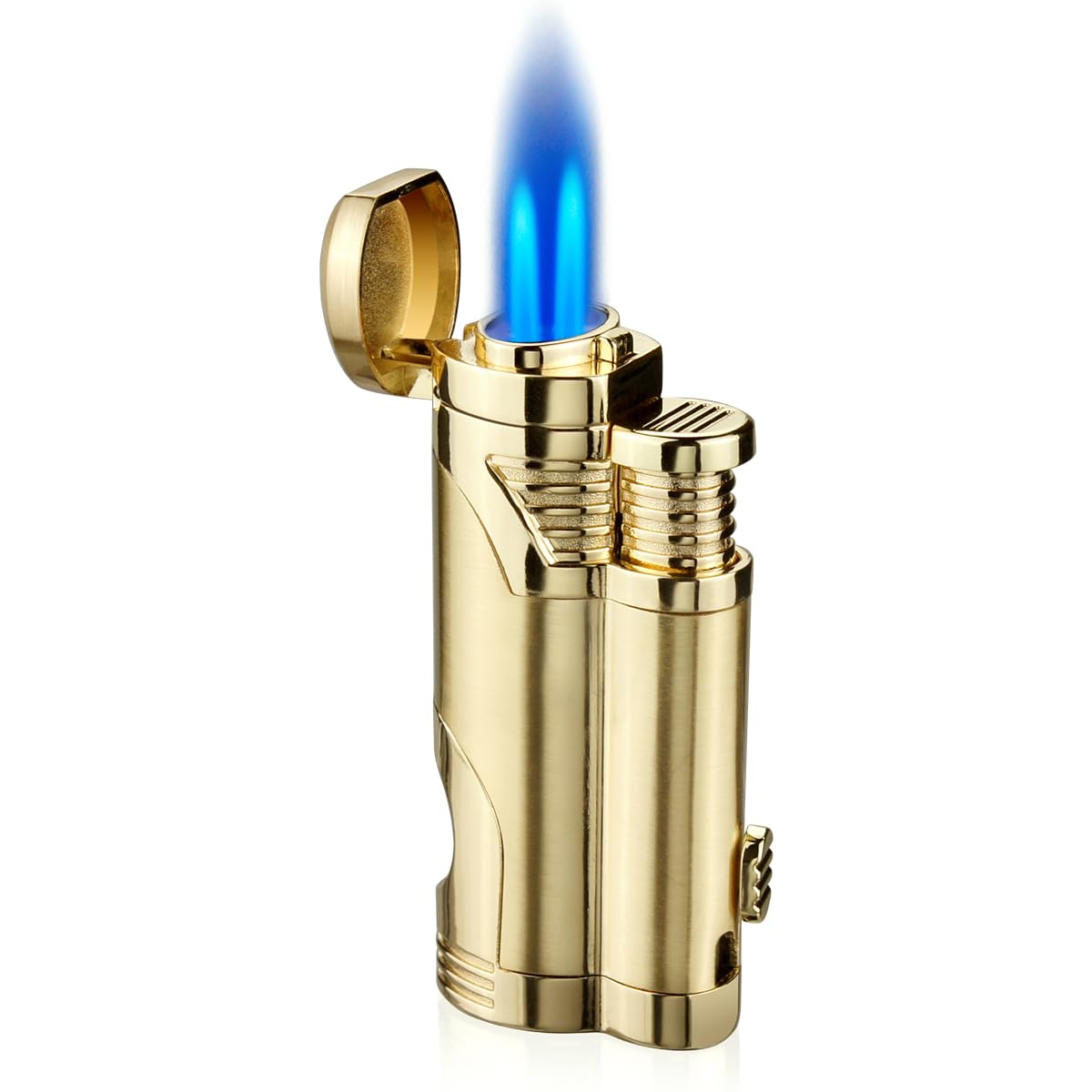 XIFEI Cigar Lighter, 5-in-1 Triple Jet Torch Lighter For - Foto 5