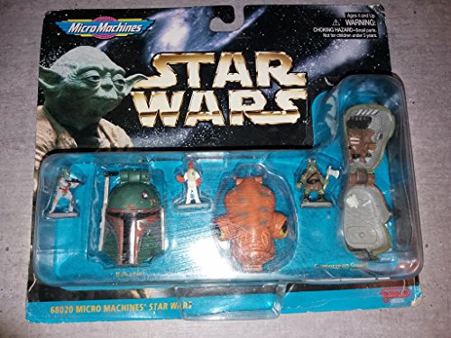 Star Wars Micro Machines Mini w Boba Fett Admiral Ackbar & Gamorrean Guard