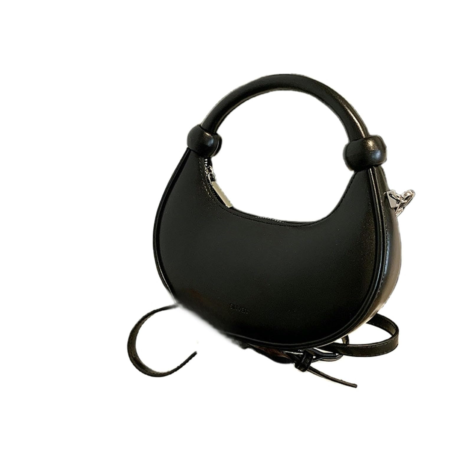 Borsa da Donna A Tracolla Elegante per Gnocchi Chic-Nero