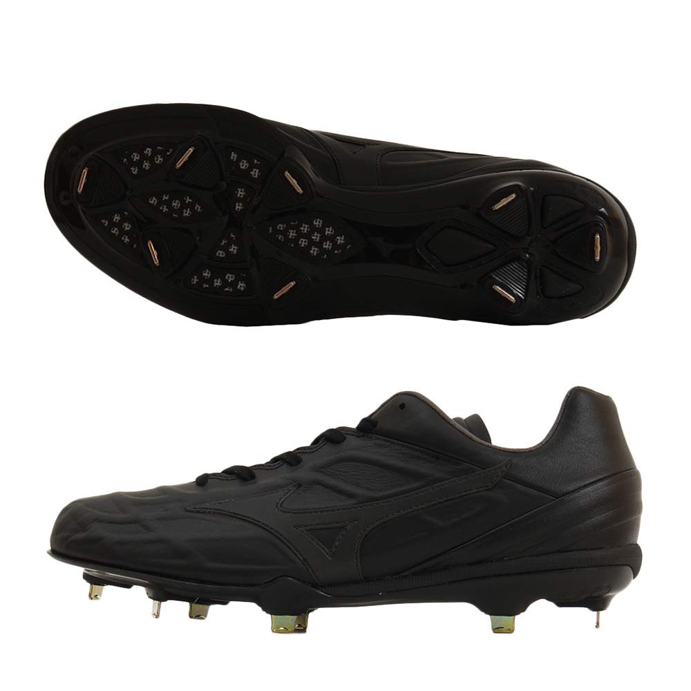 新品・未使用】ミズノプロQS スパイク28.0㎝ ブラック